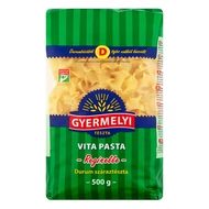 Száraztészta fodros kocka GYERMELYI Vita Pasta durum 500 g Száraztészta fodros kocka GYERMELYI Vita Pasta durum 500 g