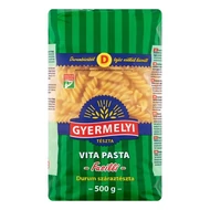 Száraztészta orsó GYERMELYI Vita Pasta durum 500 g Száraztészta orsó GYERMELYI Vita Pasta durum 500 g