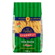 Száraztészta penne GYERMELYI Vita Pasta durum 500 g Száraztészta penne GYERMELYI Vita Pasta durum 500 g