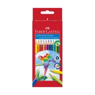 Színes ceruza FABER-CASTELL 1165 Papagáj háromszögletű 12 darabos Színes ceruza FABER-CASTELL 1165 Papagáj háromszögletű 12 darabos