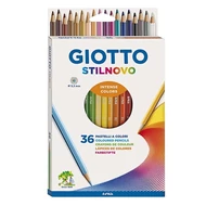 Színes ceruza GIOTTO Stilnovo hatszögletű 36 darabos
