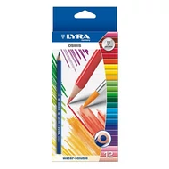 Színes ceruza LYRA Osiris aquarell ecsettel 12 darabos Színes ceruza LYRA Osiris aquarell ecsettel 12 darabos