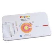 Színes ceruza PRIMO Minabella hatszögletű fémdobozos 36 darabos