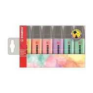 Szövegkiemelő STABILO Boss pasztell 6 darabos Szövegkiemelő STABILO Boss pasztell 6 darabos