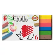 Táblakréta ICO Süni színes 6 darabos Táblakréta ICO Süni színes 6 darabos