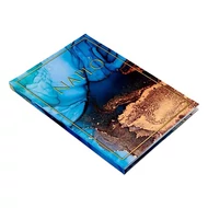 Tárgyalási napló REALSYSTEM Picture B/5 fehér lapos márvány Tárgyalási napló REALSYSTEM Picture B/5 fehér lapos márvány