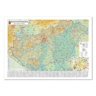 Térkép STIEFEL Magyarország autós 70 x 100 cm fémléces Térkép STIEFEL Magyarország autós 70 x 100 cm fémléces