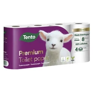 Toalettpapír TENTO Gold fehér 8 tekercses 4 rétegű