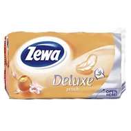 Toalettpapír ZEWA Deluxe 3 rétegű 16 tekercses Cashmere Peach Toalettpapír ZEWA Deluxe 3 rétegű 16 tekercses Cashmere Peach