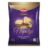 Töltött ostya URBAN Classic kakaós-tejkrémes 160 g
