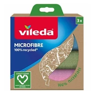 Törlőkendő mikroszálas VILEDA Recycled 3 darabos Törlőkendő mikroszálas VILEDA Recycled 3 darabos