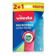 Törlőkendő mikroszálas VILEDA Ultrafresh 30x30 3 darabos Törlőkendő mikroszálas VILEDA Ultrafresh 30x30 3 darabos