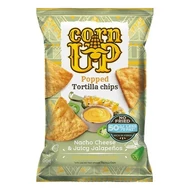 Tortilla chips CORN UP sajt és jalapeno 60 g