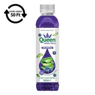 Üdítőital szénsavmentes QUEEN Aloe Vera Áfonya 0,5L DRS