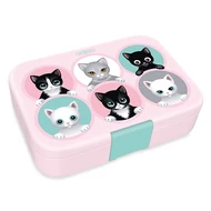 Uzsonnás doboz ARS UNA Think Pink osztott műanyag 216x153x52 mm Uzsonnás doboz ARS UNA Think Pink osztott műanyag 216x153x52 mm