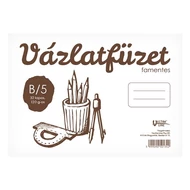 Vázlatfüzet spirálozott VECTRALINE B/5 120 g 32 lapos famentes Vázlatfüzet spirálozott VECTRALINE B/5 120 g 32 lapos famentes
