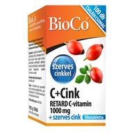 Vitamin BIOCO C + Cink Retard 100 darab Vitamin BIOCO C + Cink Retard 100 darab
