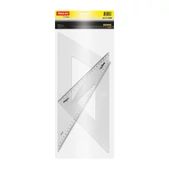 Vonalzókészlet ARISTO Geo College háromszög 2 darabos Vonalzókészlet ARISTO Geo College háromszög 2 darabos