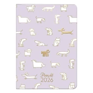 Zsebnaptár PLANALL B/6 heti álló fehér lapos aranyozott Pupper 2026. Zsebnaptár PLANALL B/6 heti álló fehér lapos aranyozott Pupper 2026.