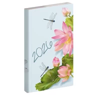 Zsebnaptár REALSYSTEM Flexi álló fehér lapos lótusz 2026. Zsebnaptár REALSYSTEM Flexi álló fehér lapos lótusz 2026.