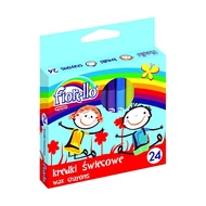 Zsírkréta FIORELLO kerek hegyezett 24 színű Zsírkréta FIORELLO kerek hegyezett 24 színű