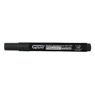 Alkoholos marker GRAND kerek fekete