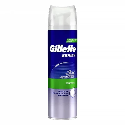 Borotvazselé GILLETTE Sensitive 200 ml