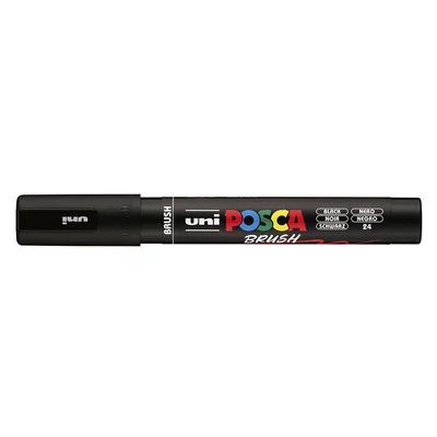 Filctoll UNI Posca PC-5BR ecsethegyű fekete