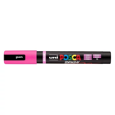 Filctoll UNI Posca PC-5BR ecsethegyű rózsaszín