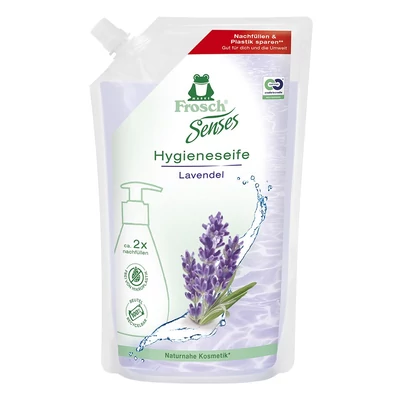 Folyékony szappan utántöltő FROSCH levendula 500 ml Folyékony szappan utántöltő FROSCH levendula 500 ml