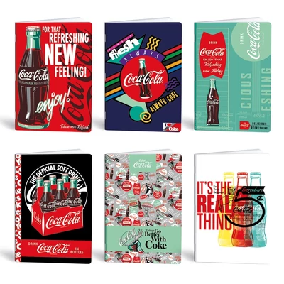 Füzet kockás LIPAMILL A/4 40 lapos Coca-Cola