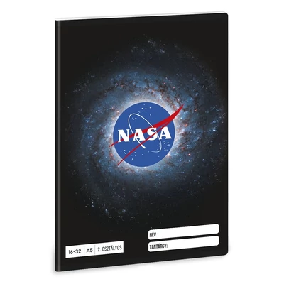 Füzet vonalas ARS UNA A/5 32 lapos 16-32 2.osztályos Nasa 5562