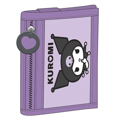 Pénztárca Kuromi lila