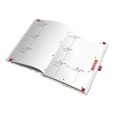 Tanári zsebkönyv TOPTIMER papírborító A/5 heti 145x205 mm DUPLEX 2025-2026