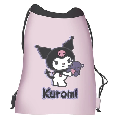 Tornazsák Kuromi rózsaszín