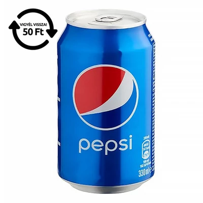 Üdítőital szénsavas PEPSI dobozos 0,33L DRS