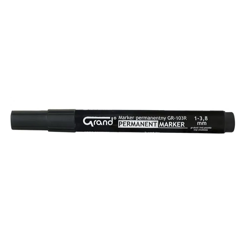 Alkoholos marker GRAND kerek fekete