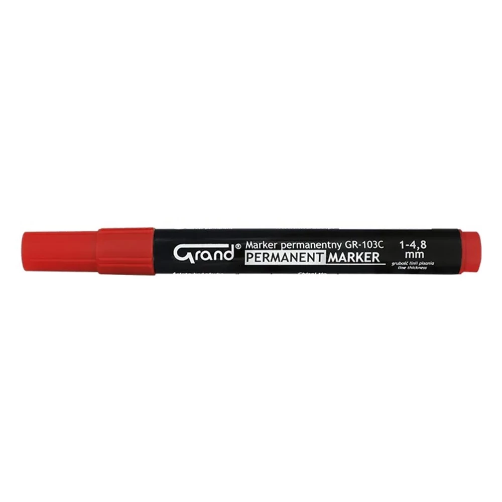 Alkoholos marker GRAND vágott piros