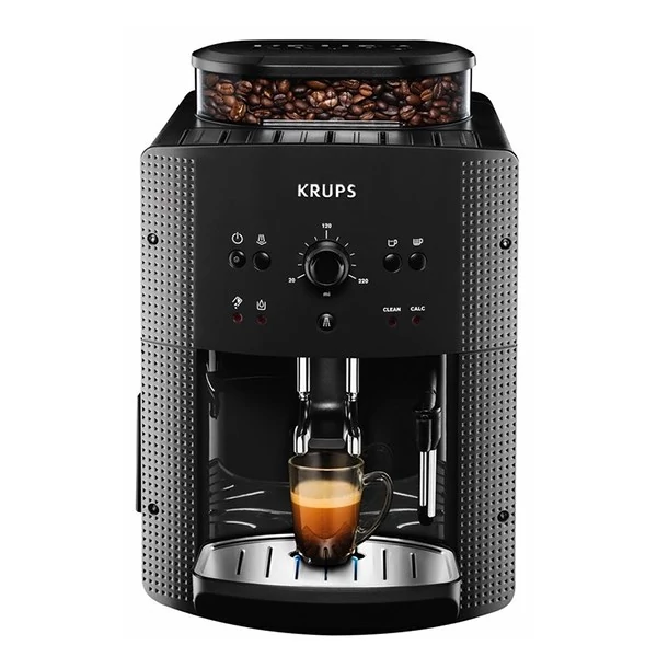 Kávéfőző automata KRUPS EA811010 2 személyes 15 bar fekete