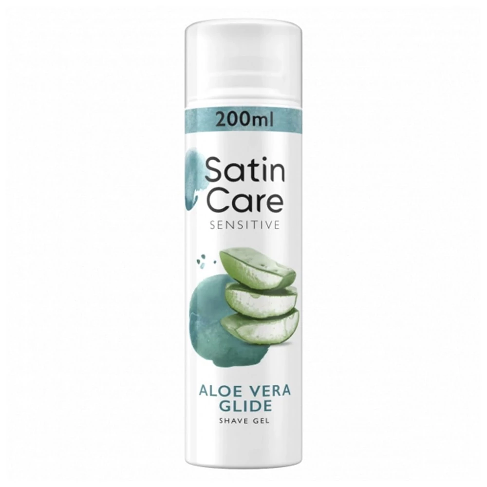 Borotvazselé GILLETTE Satin Care sensitive 200 ml