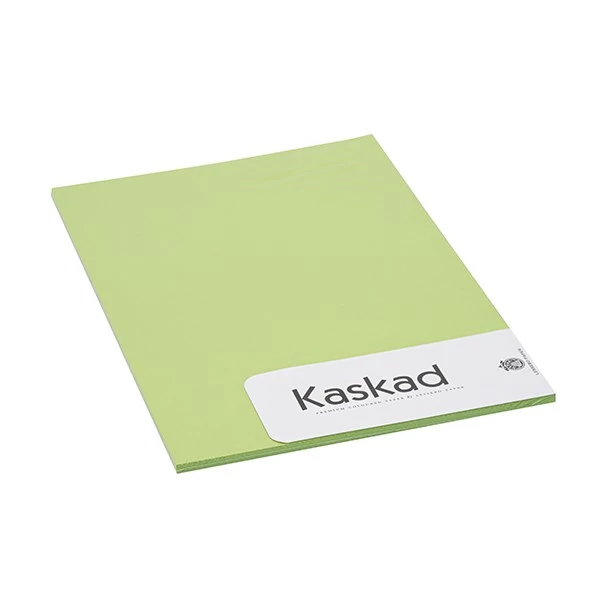 Dekorációs karton KASKAD A/4 2 oldalas 225 g lime zöld 66 20 lapos
