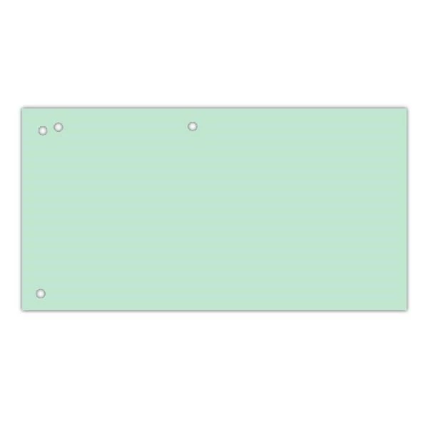 Elválasztócsík DONAU 105x235 mm karton szürke 100 darabos