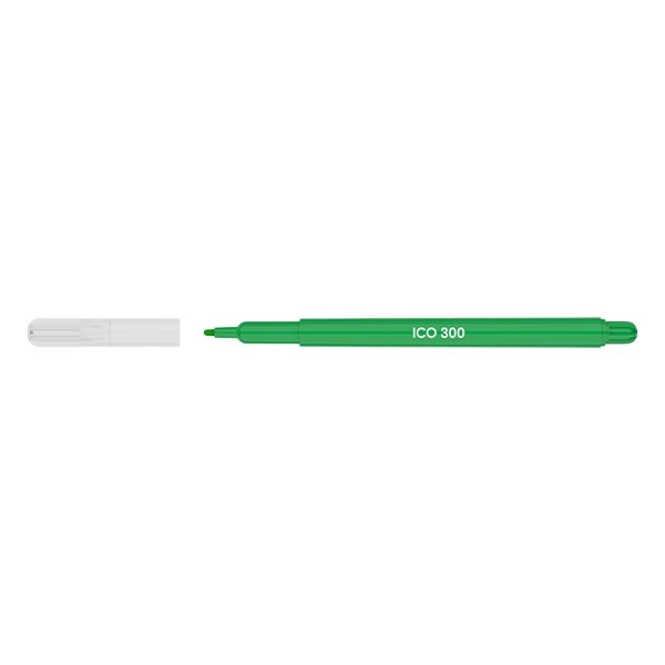 Filctoll ICO 300 Rainbow zöld 1mm