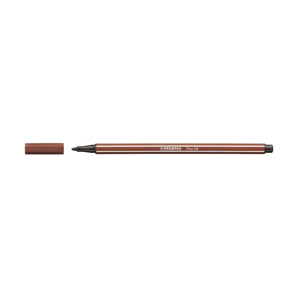 Filctoll STABILO Pen 68 barnásvörös