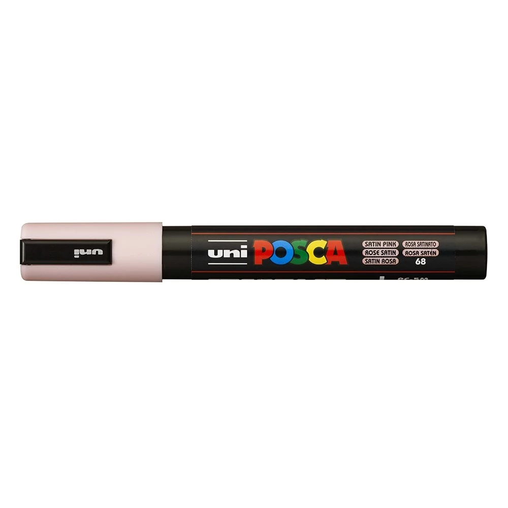Filctoll UNI Posca PC-5M Szatén rózsaszín