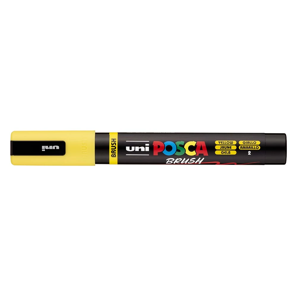 Filctoll UNI Posca PC-5BR ecsethegyű sárga