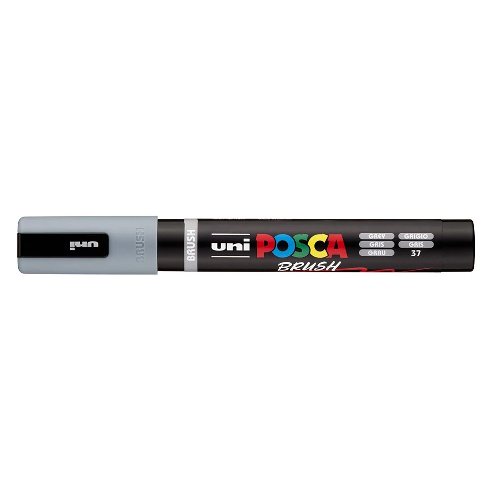 Filctoll UNI Posca PC-5BR ecsethegyű szürke