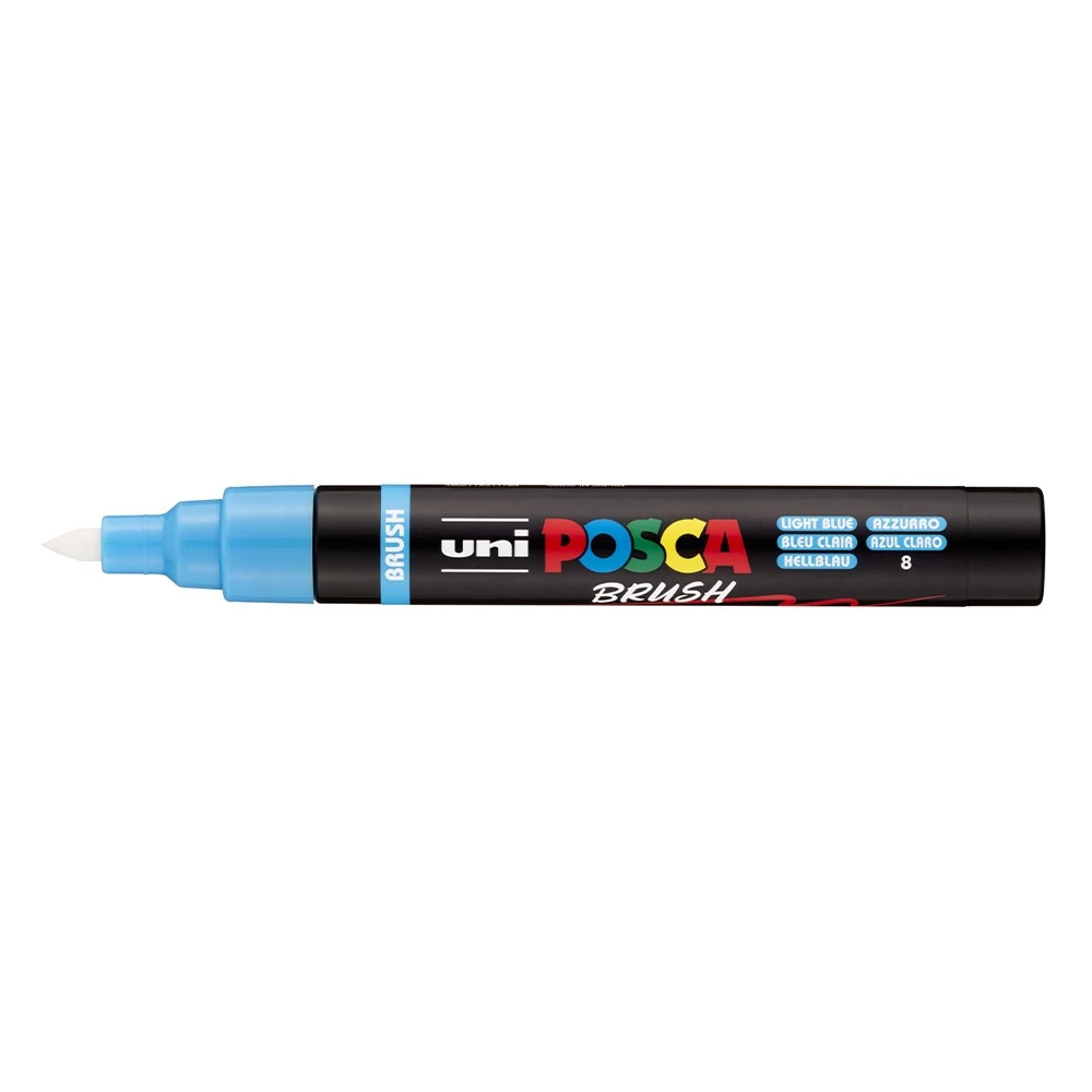Filctoll UNI Posca PC-5BR ecsethegyű világoskék