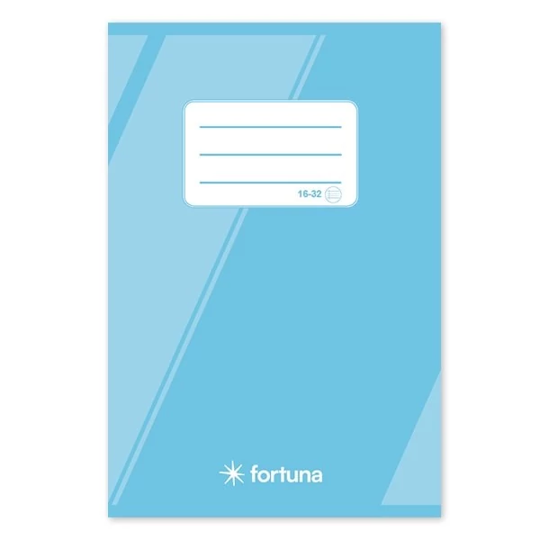 Füzet vonalas FORTUNA Basic A/5 32 lapos 16-32 2.osztályos