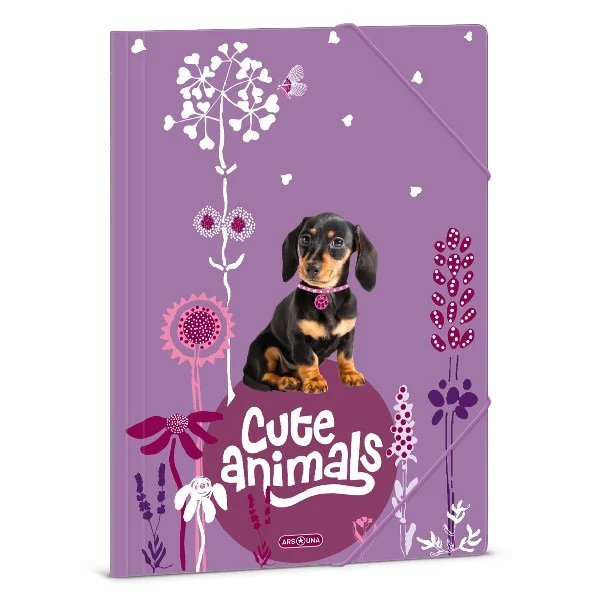 Gumis mappa ARS UNA A/4 Cute Animals-Puppy